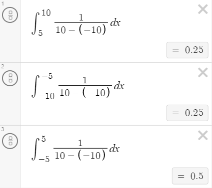 probabilities